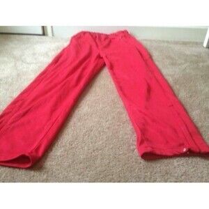 Badger Sport Men's Red Athletic Jogging Track Pants Elastic Waist Size Medium